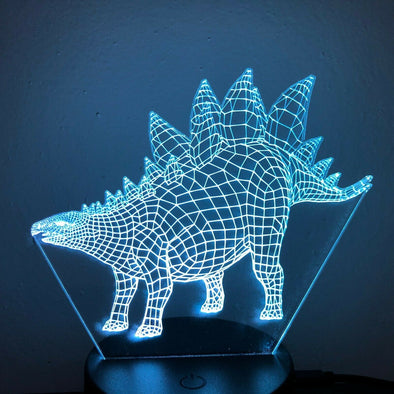 Stegosaurus Dinosaur 3D NIGHT LIGHT