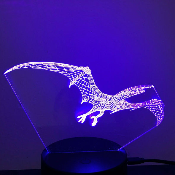 Pterodactyl Dinosaur 3D NIGHT LIGHT