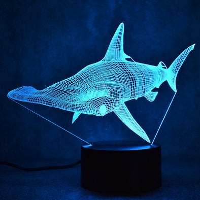 HAMMERHEAD SHARK 3D NGHT LIGHT
