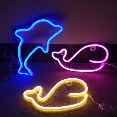 Dolphin  3D Lamp