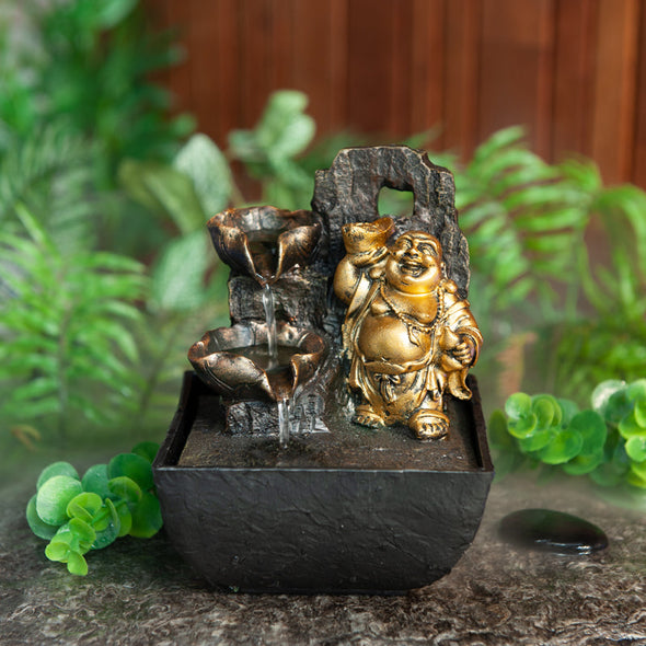 AURUM HAPPY BUDDHA WATER FEATURE