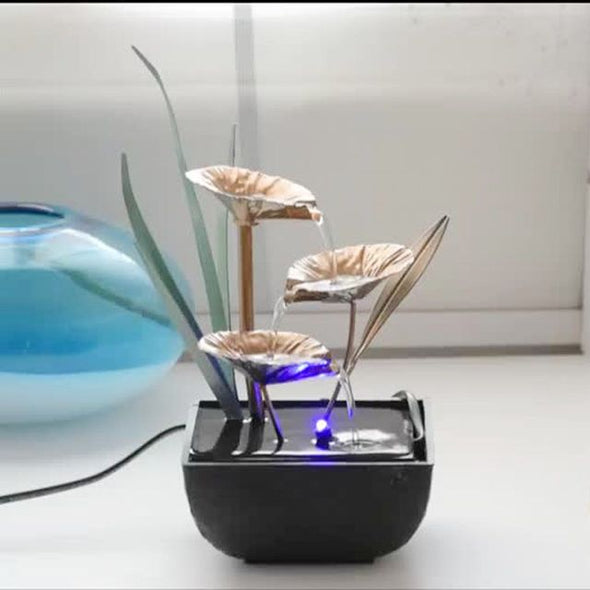 Minimalist 3-Story Fountain